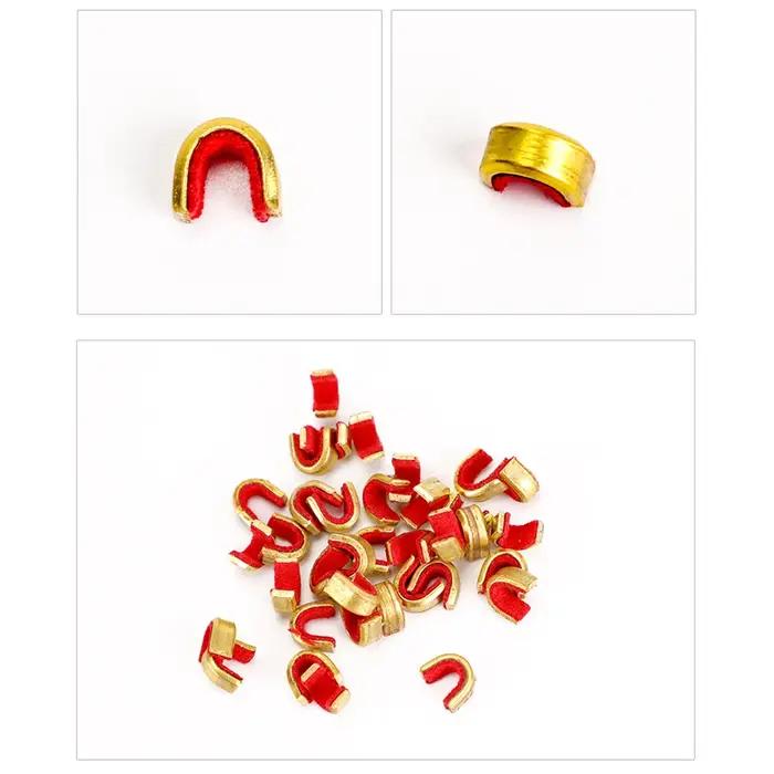 Nock Points – corde d'arc de tir à l'arc, 10/20 pièces, Clip de boucle pour arc à poulies, accessoir