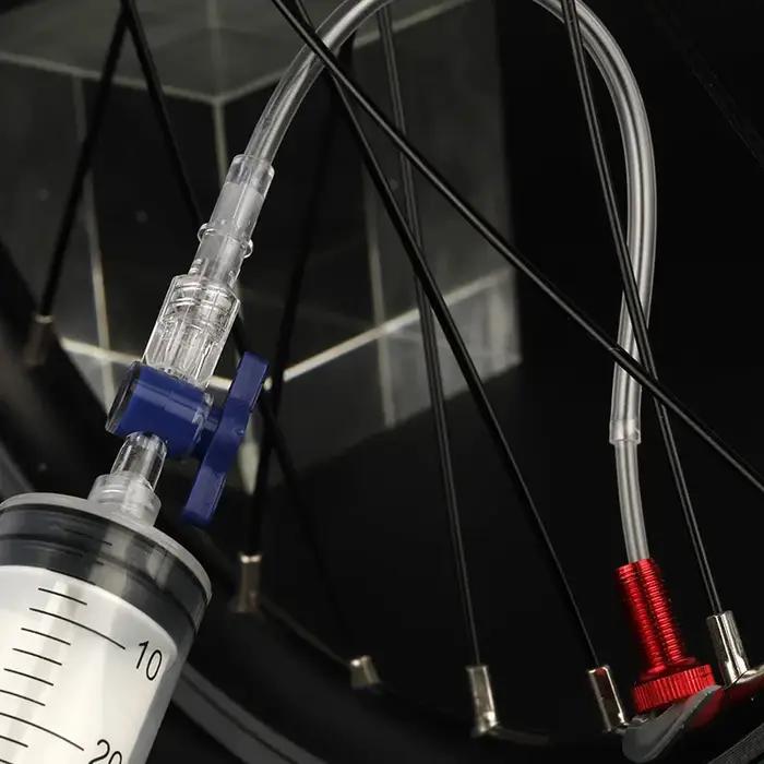 Injecteur de mastic de pneu Tubeless de vélo 60ml, outil d'injection de fluide de vélo de route vtt,