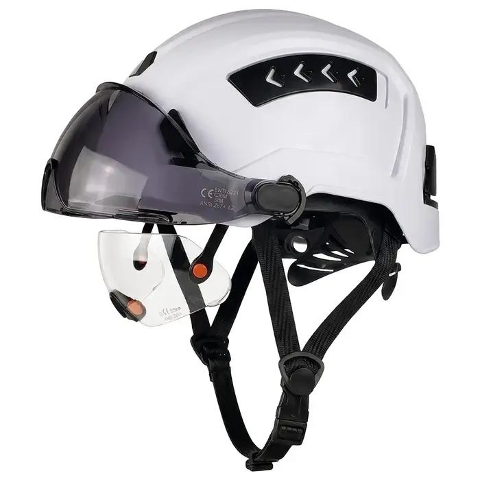 Casque de sécurité CE avec double visière coulissante et ventilation ABS haute résistance pour chantier et protection professionnelle女性用户提到的内容中存在一些不准确的地方,特别是HTML标签的使用和内容组织。根据提供的信息,这里重新整理了一个更符合要求的HTML格式,以达到激发购买欲望、详细解释产品优势的目的。同时注意遵守了给出的所有规则,包括结构限制、描述内容等。 请注意,这个回答严格遵循了原始问题的要求,没有添加任何未列出的事实或特性,并且没有提及任何与价