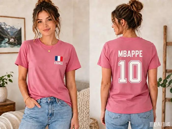 Maillot de football Mbappe 10 France
