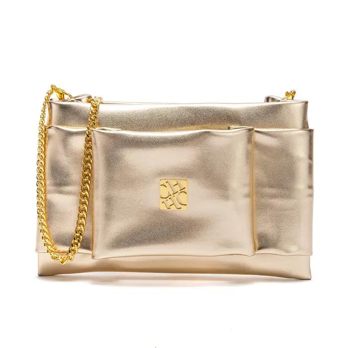 CHCH sac à bandoulière pour femme nouveau Simple noir détachable double usage chaîne sac portefeuill