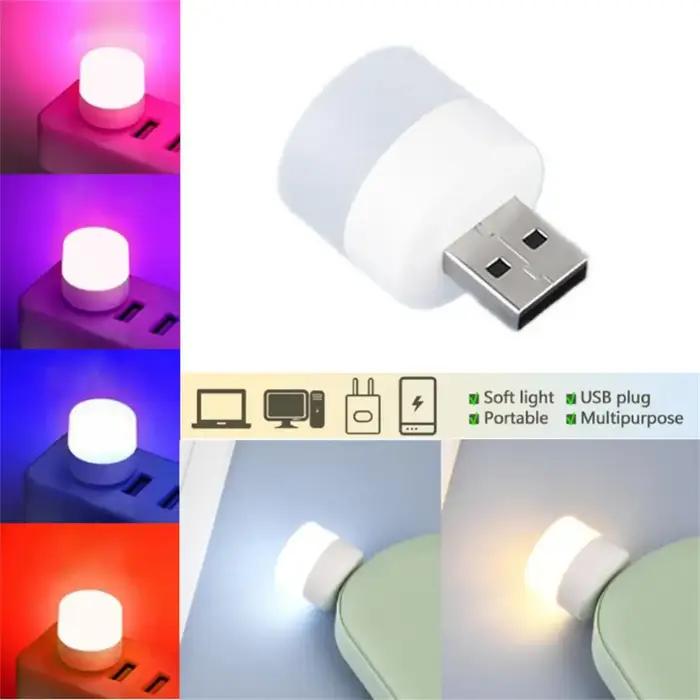 Lampe de lecture LED USB portable 5V, mini lampe de livre, pliable, lampes de nuit de camping, lampe