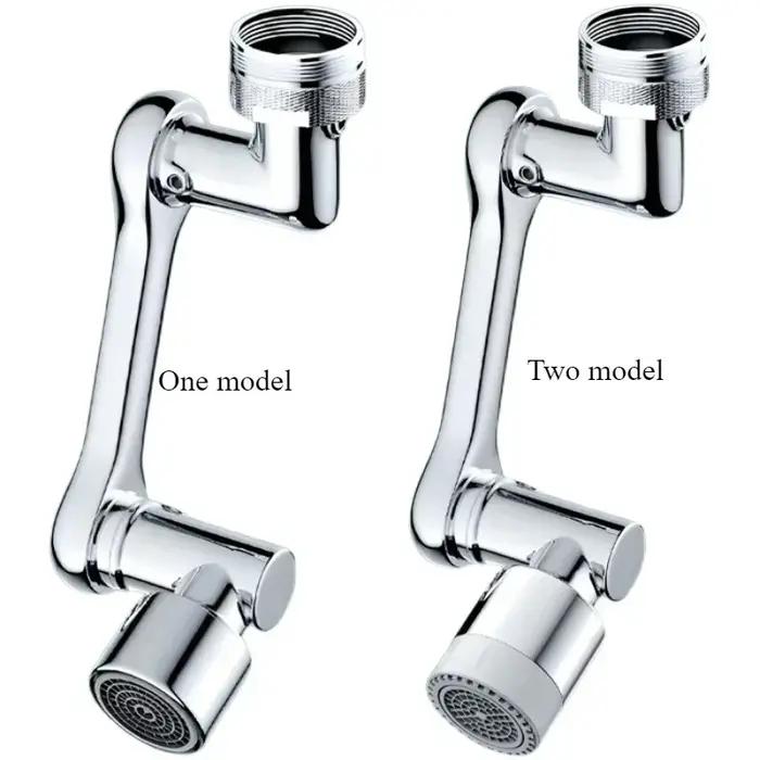 Robinet pivotant multifonction extension aérateur évier cuisine prolongateur adaptable bras robotisé salle de bain