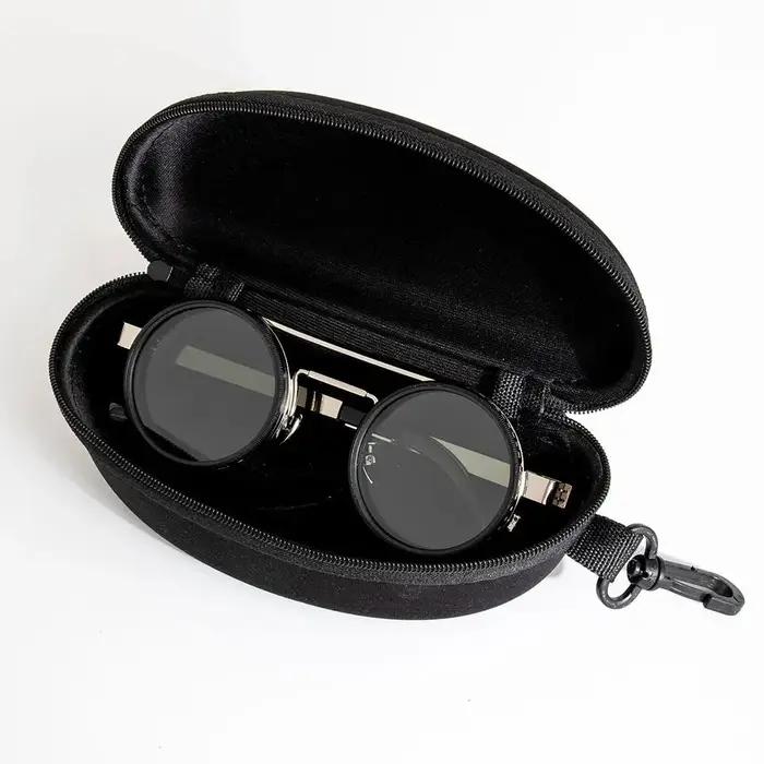 Lunettes de sport polarisées ND2 400 réglables - Protection UV monture métal alpinisme cyclisme dimmable