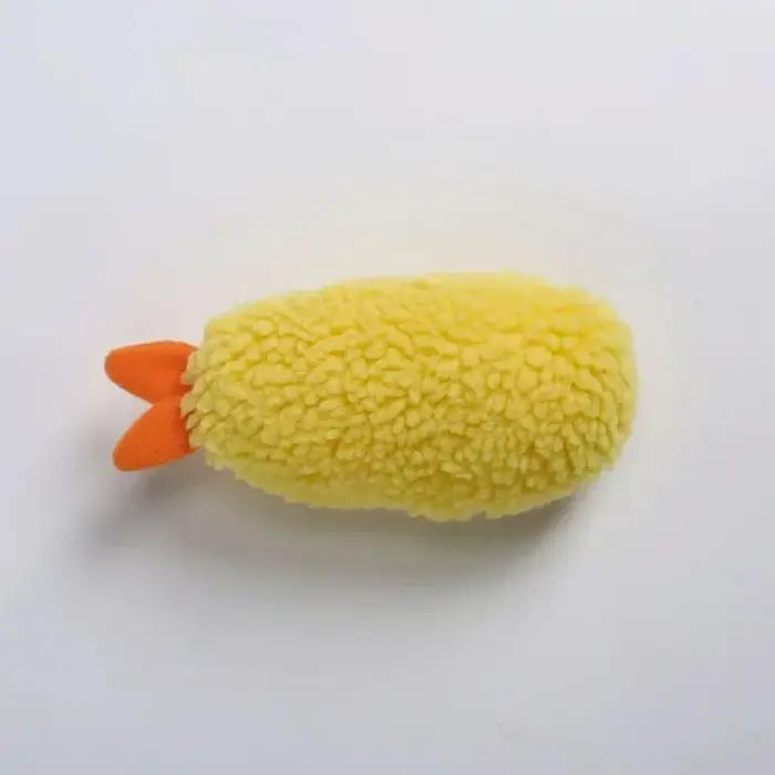 Jouet en peluche mignon pour animal de compagnie, jouet vocal pour chien, jouet pour chat frit Tempu