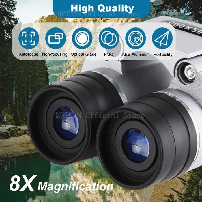 Jumelles professionnelles 50000m automatiques HD basse lumière - Pour chasse portable extérieur haute magnification