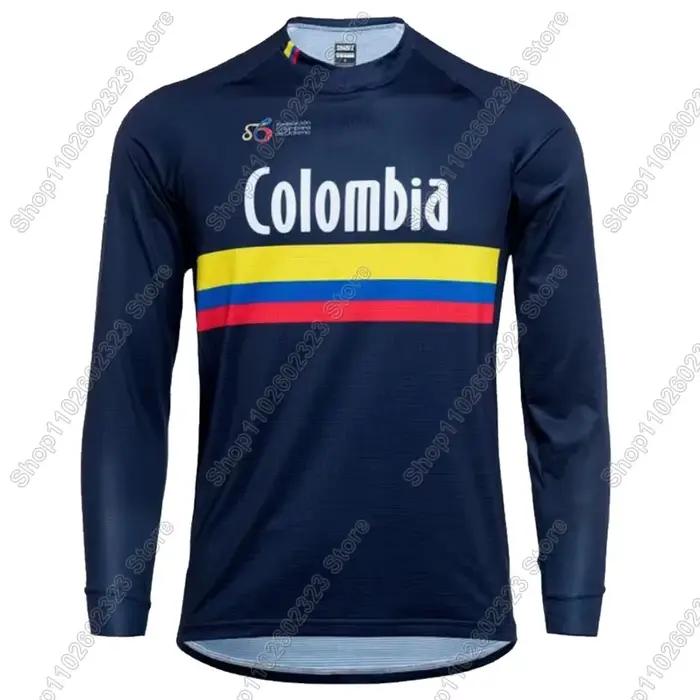2025 Colombie équipe t-shirt unisexe BMX maillot de cyclisme fédération
