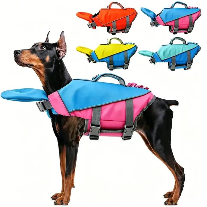 Gilet de sauvetage pour chien pour la natation et la navigation