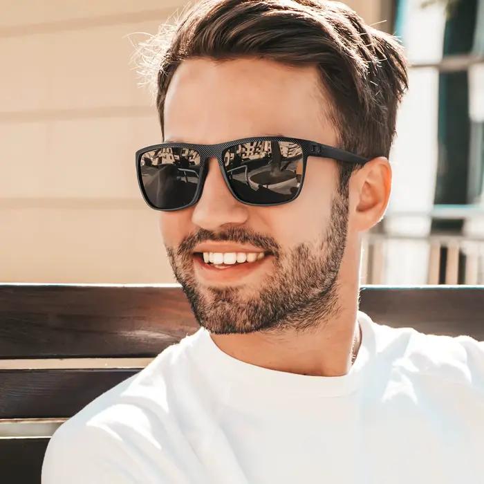 Lunettes soleil polarisées homme femme UV400 pêche sport extérieur eyewear protection solaire