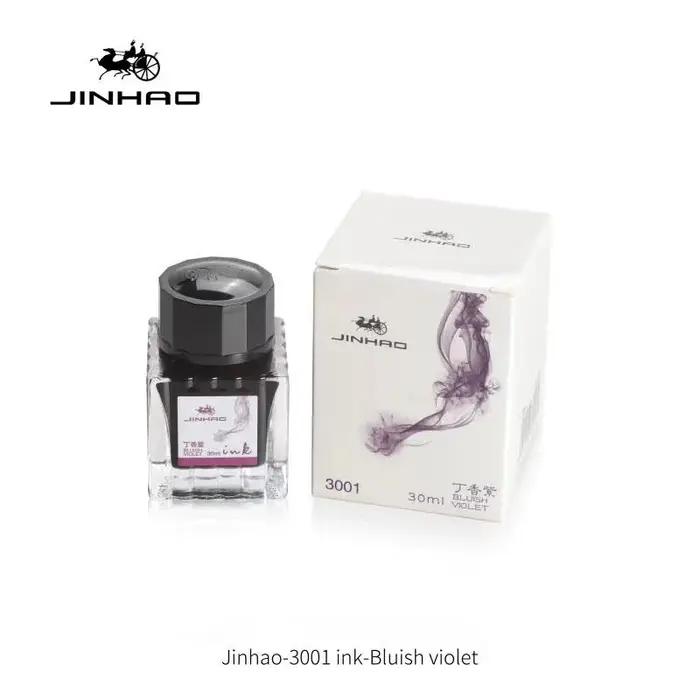 JINHAO 30ml stylo plume encre sans cartouche de carbone recharge verre en bouteille stylo plume encre papeterie bureau fournitures scolaires