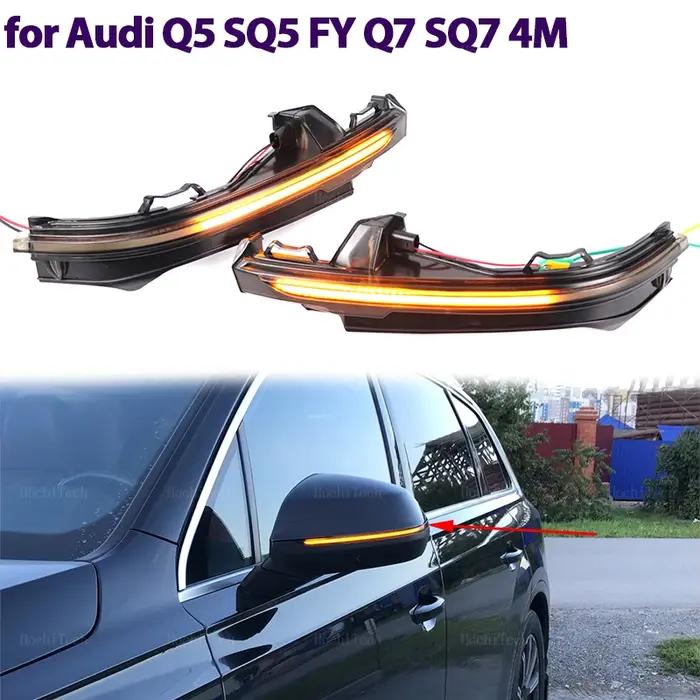 Clignotant dynamique clignotant indicateur de rétroviseur latéral lumière clignotante LED pour Audi
