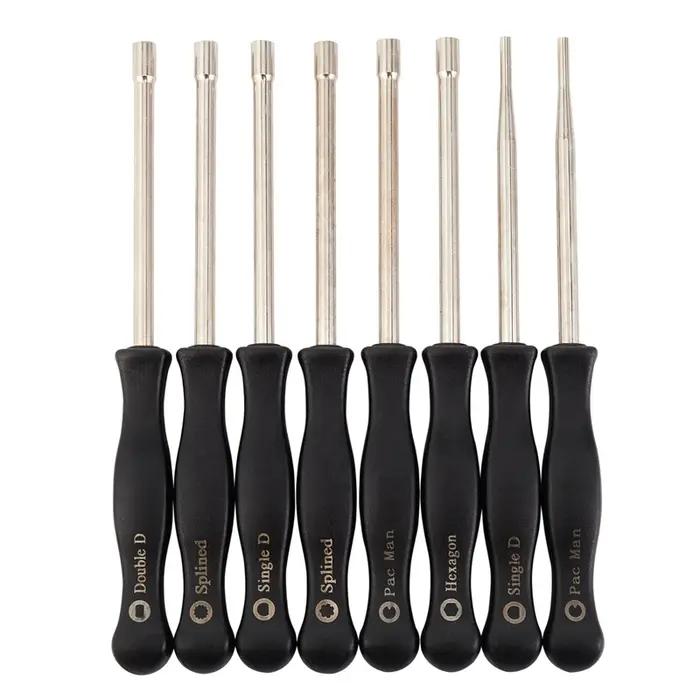 Kit d'outils de réglage de carburateur, tournevis, simple, hexagone D, double D, jeu de douilles hex