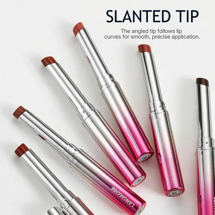 Le gloss à lèvres mat velouté est longue tenue