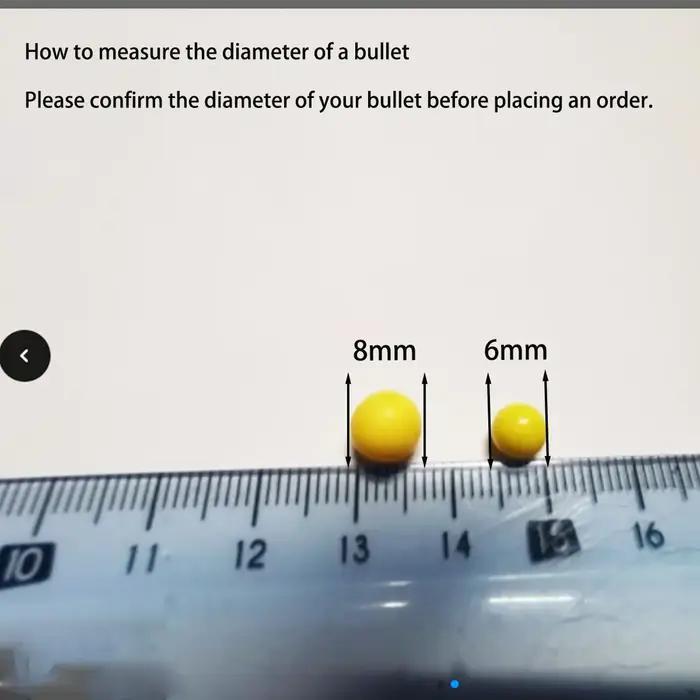 100/200/500/1000/2000 balles de tir de chasse 6 mm BB Strikeball pour fusil