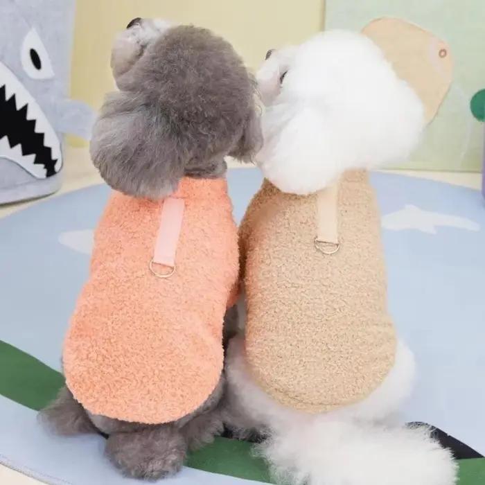Mode hiver chaud chien pull doux Chihuahua Teddy chiot manteau veste
