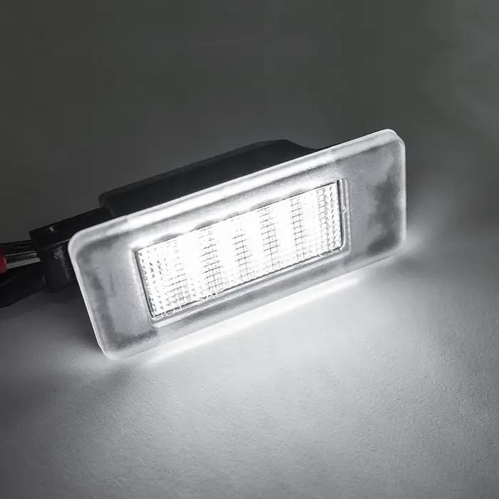 2x convient pour Renault Dacia Duster II HM 2018-sans erreur SMD blanc Led numéro plaque d'immatricu