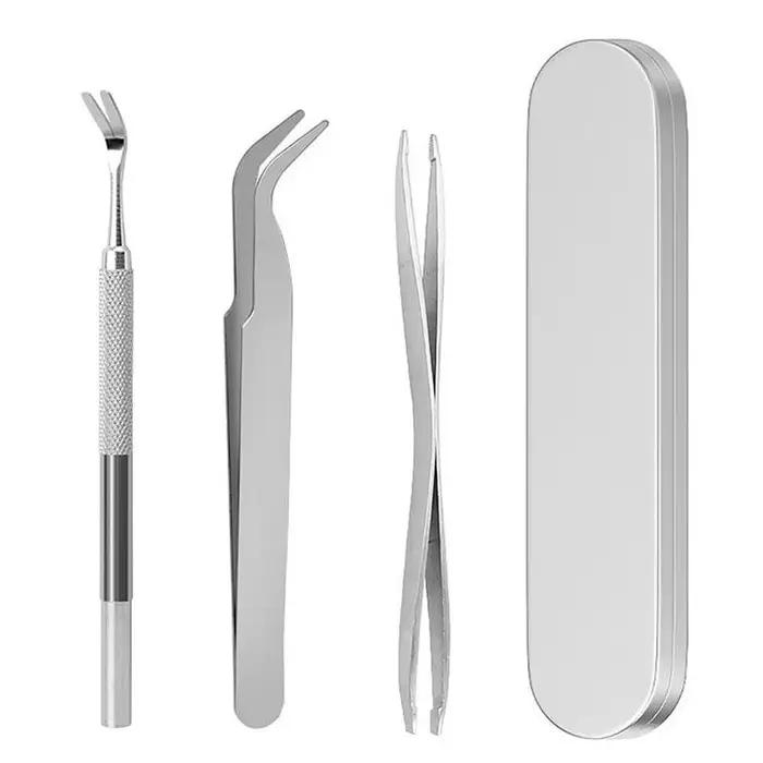 Ensemble d'outils d'élimination des tiques pour chiens avec pincettes professionnelles résistantes à l'eau et faciles à utiliser pour maintenir la santé de votre animal de compagnie