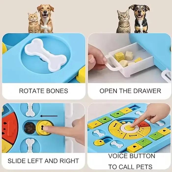 Jouets pour chiots, jouets interactifs pour l'entraînement des chiens