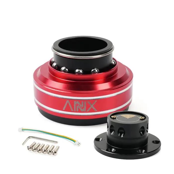 Adaptateur de moyeu à dégagement rapide pour volant de jeu en aluminium 70mm 6 trous pour simulateurs de course MOZA Simagic M10 A Mini Euro Truck occasions spéciales