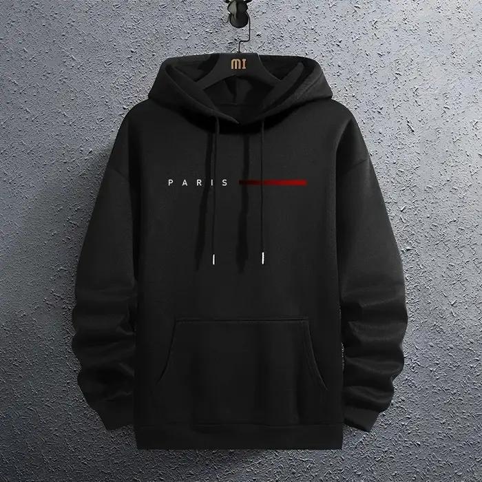 Pull à capuche homme en polyester pour les quatre saisons décontracté et élégant pour homme occassions quotidiennes et voyages