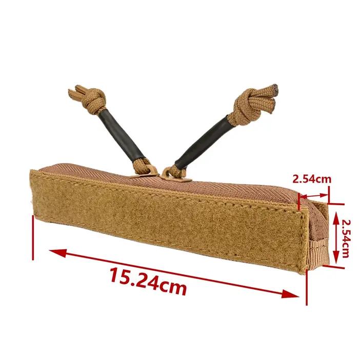 Poche à zip tactique pour équipement de poitrine - Insert pour gilet JPC2.0 CPC AVS et airsoft