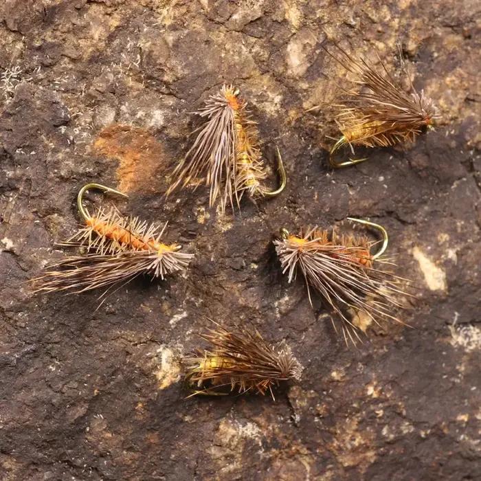 Appâts artificiels pour insectes jaune orange pêche en mer lac rivière plage océanique