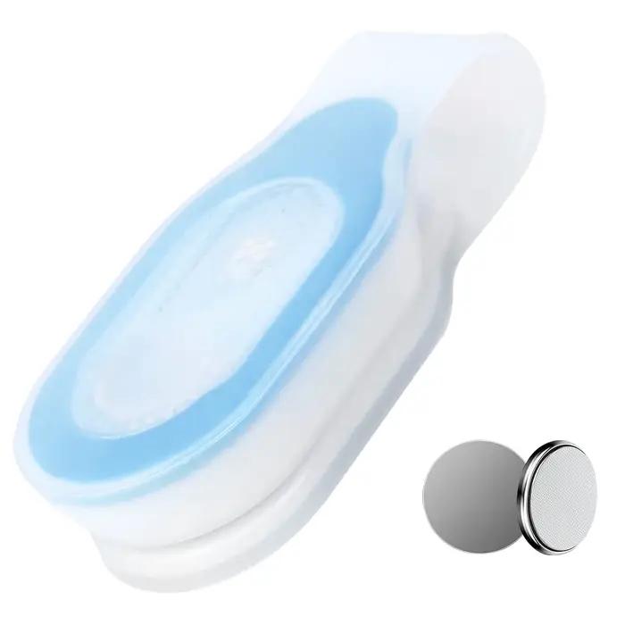 Lampe de poche sécurisée avec fonction d'autodéfense et lumière bleue pour course et camping occasions spéciales