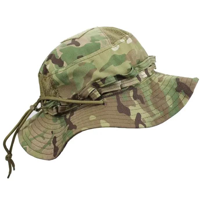Chapeau de camouflage tactique à large bord pour l'été