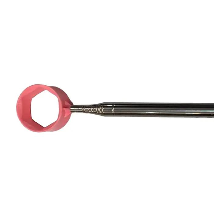 Récupérateur de balle de golf Retriever pour water télescopique en acier inoxydable et ABS pour golfeurs portatif et facile à utiliser occasions spéciales