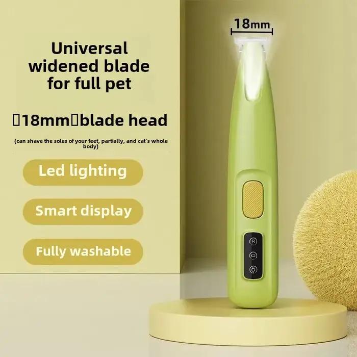 Nouvelle tondeuse à poils pour chien avec lumière LED
