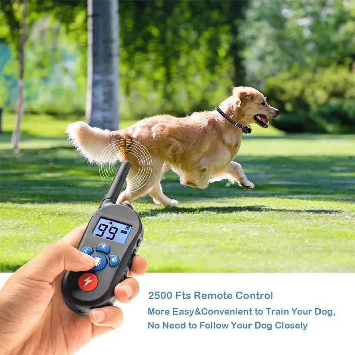 Collier d'entraînement électrique pour chien
