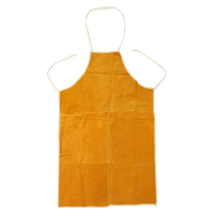 Tablier de soudage en cuir de vachette protection anti-projection pour soudeurs professionnels et amateurs occasions de travail et cadeaux de qualité