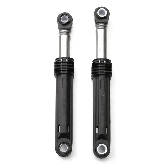 Amortisseur pour Machine à laver LG, 2 pièces 100N, partie de charge avant, coque en plastique noir,