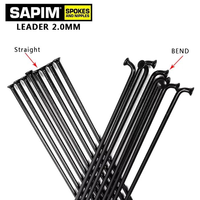 Sapim – rayons de vélo 2.0 ronds et droits, pièces de rechange pour bicyclettes