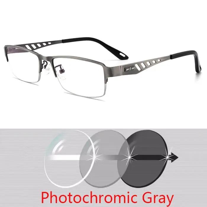 Lunettes de lecture photochromiques pour hommes et femmes, Transition solaire, hypermétropie, dioptr