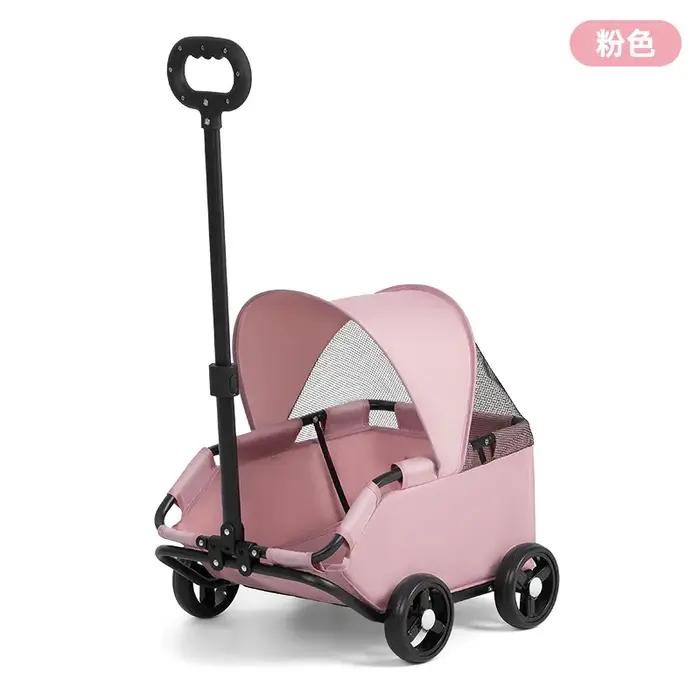 Poussette pour petits animaux de compagnie, chiens, chats, ours en peluche, activités de plein air,