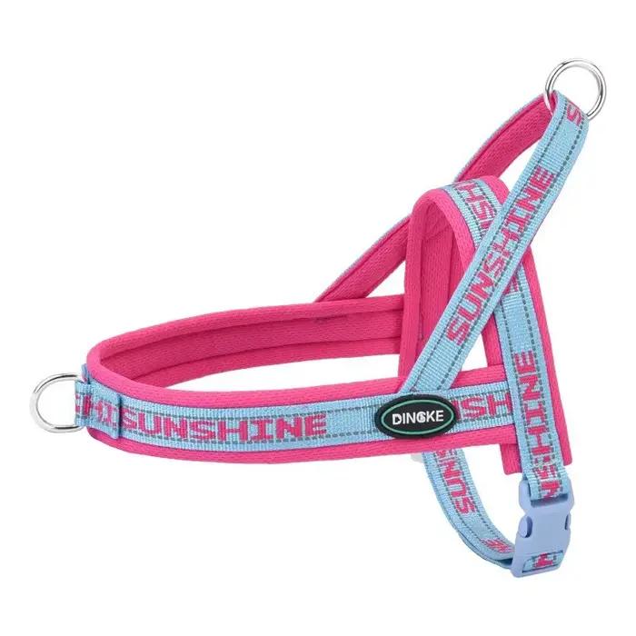 Harnais de promenade pour chien, laisse pour chien, collier pour chien, harnais de poitrage pour chi