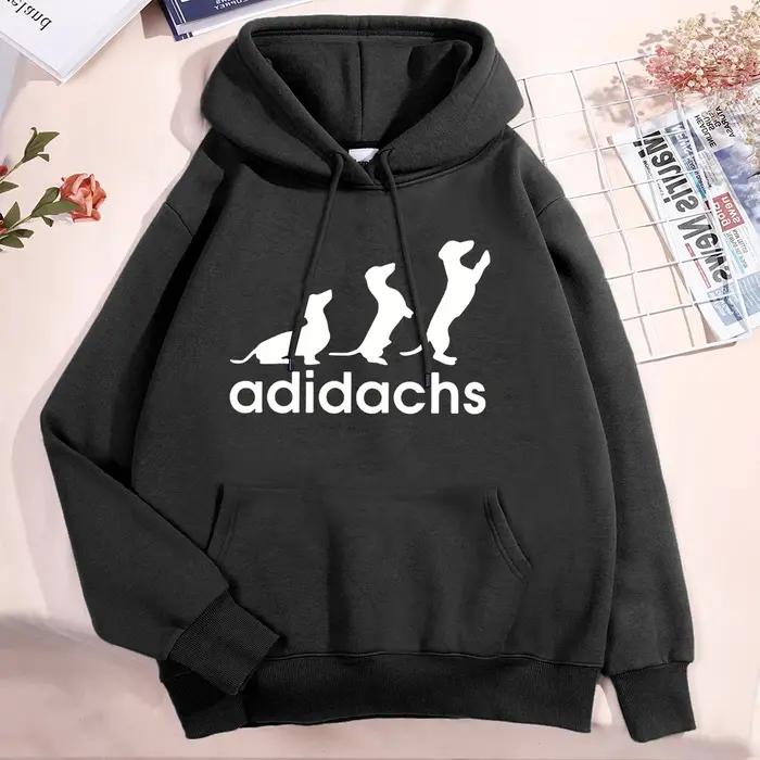 Nouveau teckel chien amant imprimé pull mode femmes hommes sweats à capuche