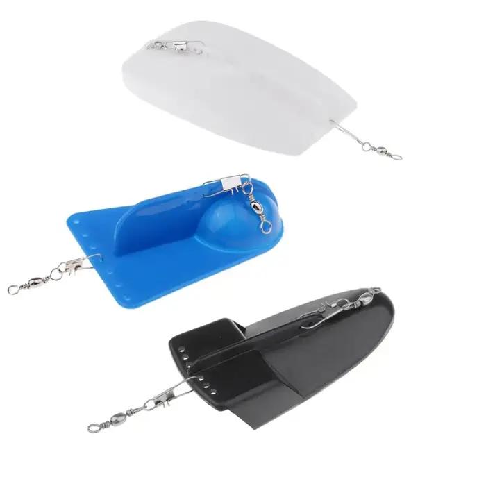 Planche de plongée à la traîne paravane pour pêcheurs, plomb de plomb, durables et personnalisables en blanc, bleu ou noir
