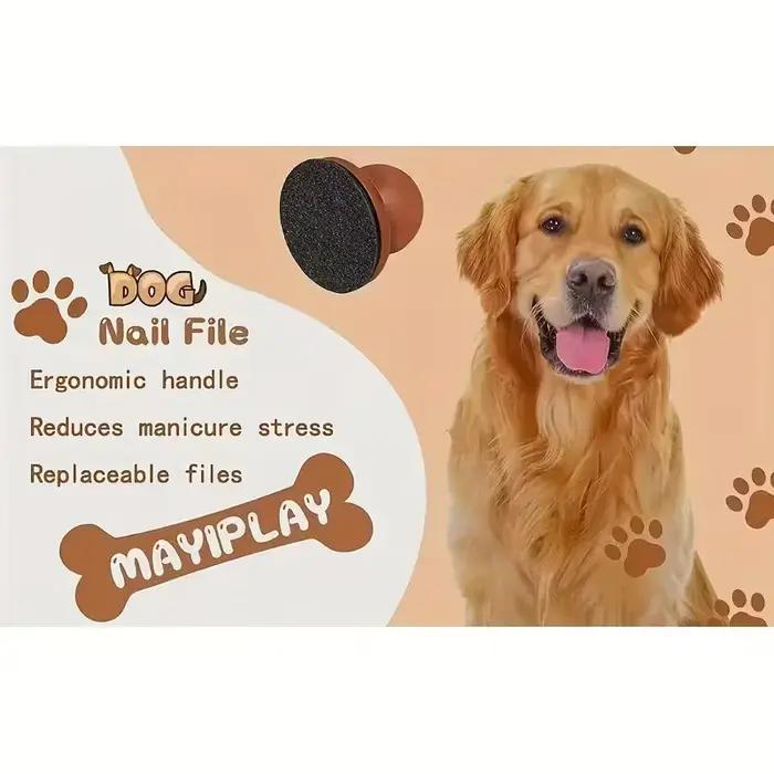 Lime à ongles carrée pour chien