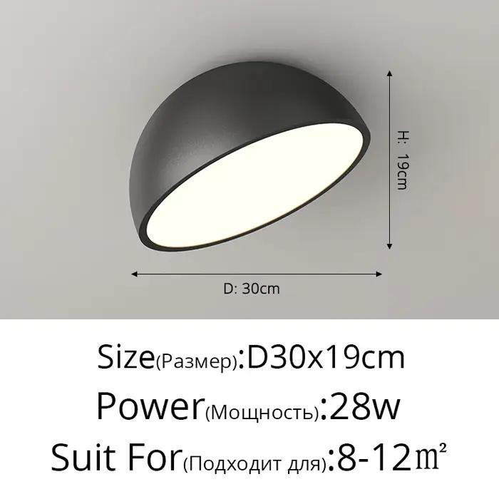 Simple gradation ronde nouveau plafond moderne à LEDs lumières éclairage salon étude chambre couloir allée appartements