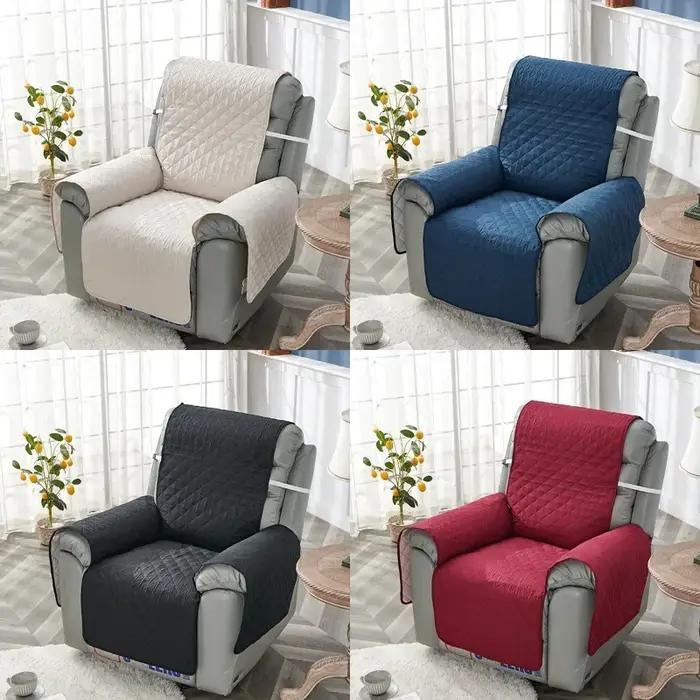 Housse de canapé inclinable matelassée pour chiens et animaux de compagnie antidérapante, facile à entretenir, pour usage intérieur et extérieur automne hiver