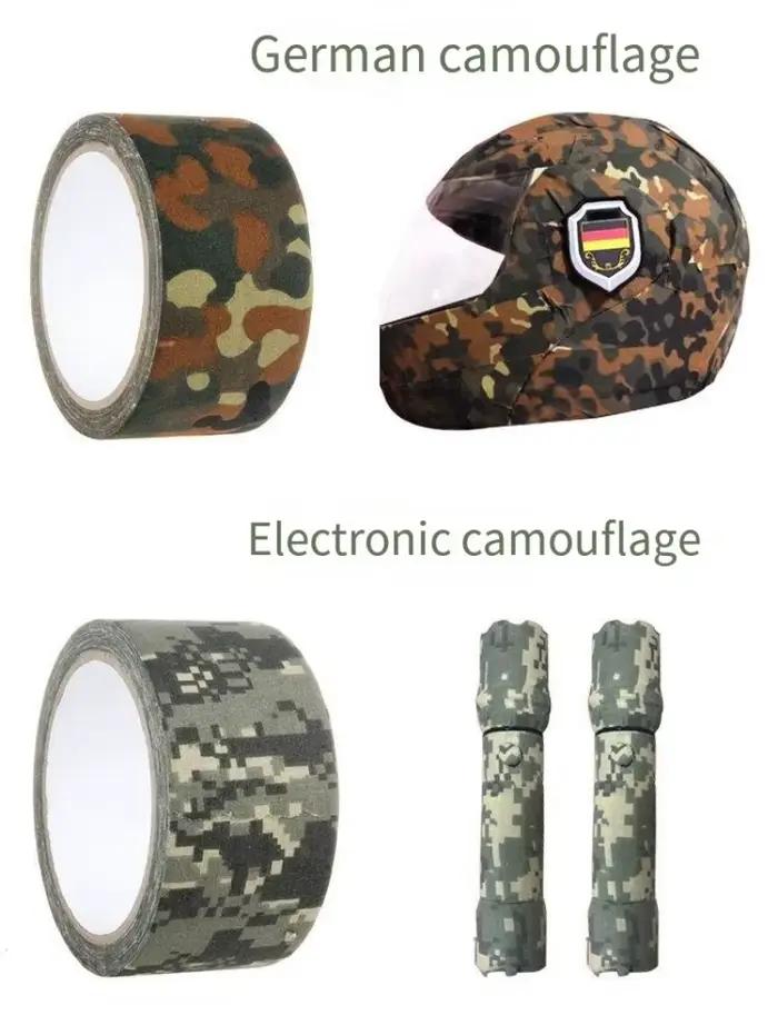 5M/10M Multi-functional Camo Tape Self-adhesive Camouflage Hunting Paintball Air