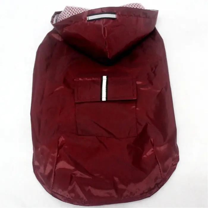 Manteau imperméable réfléchissant pratique pour chien