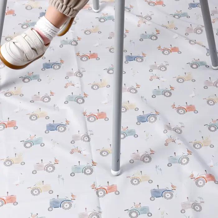 Elinfant 1 Pc bébé chaise haute Splat tapis Portable bébé salle à manger chaise tapis imperméable an