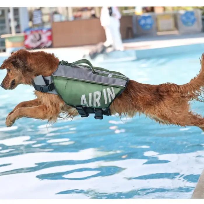 Gilet de sauvetage pour chien avec airbags