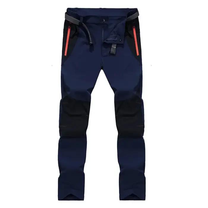 Pantalon cargo tactique imperméable homme été - Séchage rapide pour randonnée pêche camping