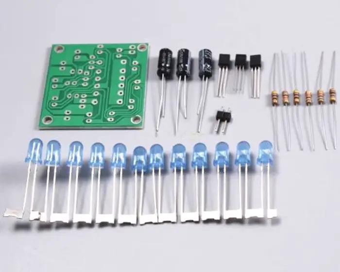Kit de circuit imprimé LED pour la fabrication de composants électroniques, lumière LED, bricolage, pièces de rechange, étudiant, laboratoire
