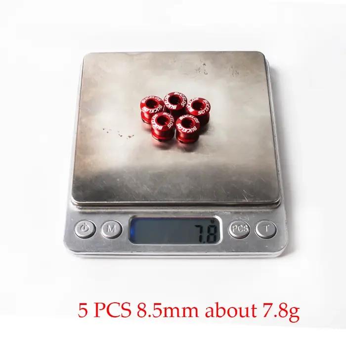 BUCKLOS – vis de plateau de vélo en alliage d'aluminium, pour pédalier simple/double, 6.5mm, 8.5mm,