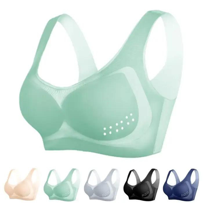 Soutien-gorge de sport ultra-mince d'été pour femmes Ice injSeamless Underwear Sports confortables No Steel Ring Underwe